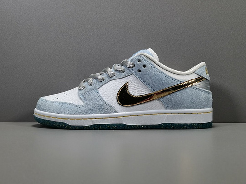 High-quality DUNK_ Princess White Snow Gold Nike SB Dunk Low Pro QS_ Item Number_ DC9936-100 36-47 yards-6183e5cc